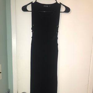 Rehab long back dress,